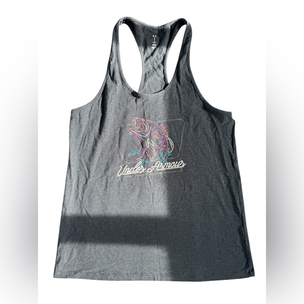 LG Women's dark gray Fish Tank Top